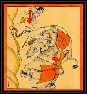 Royal Elephant Heritage Art
